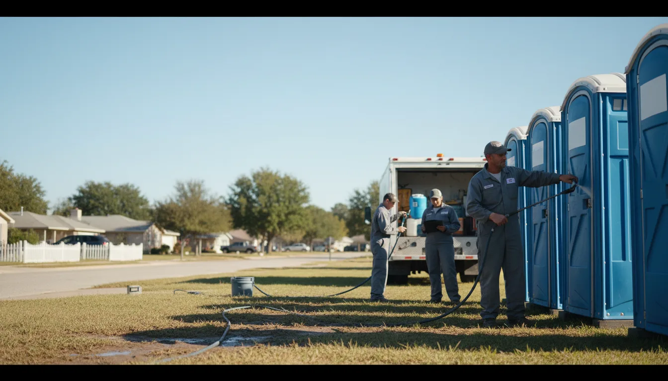 Long-Term Portable Toilet Rental in Belmond, IA near me
